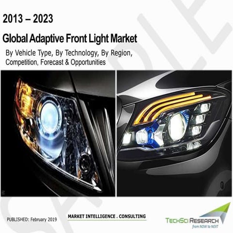 Adaptive front light market forecast & opportunities, 2023 - TechSci Research