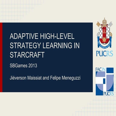 Adaptive High-Level Strategy Learning in StarCraft