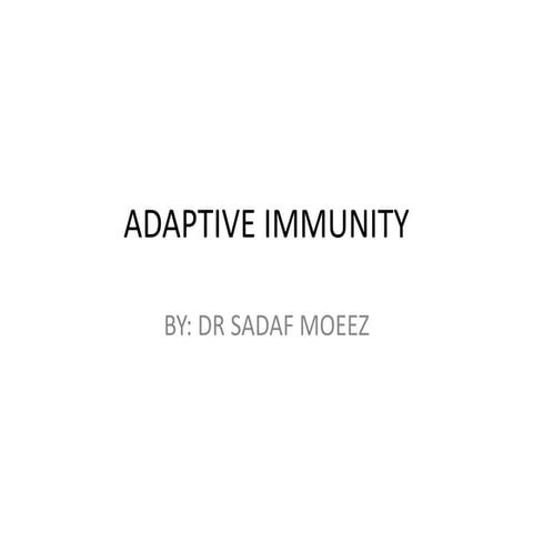 ADAPTIVE IMMUNITY T CELLS.pptx