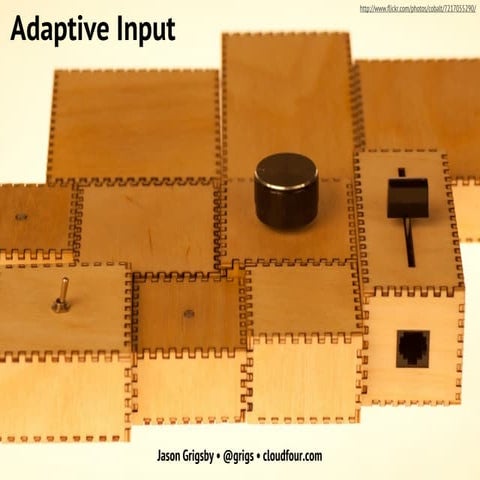Adaptive Input — Breaking Development Conference, San Diego