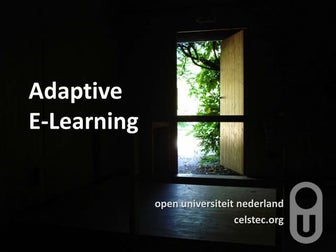 Developments in Adaptive E-Learning