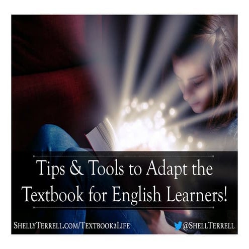 Tips & Tools to Adapt the Textbook for English Learners