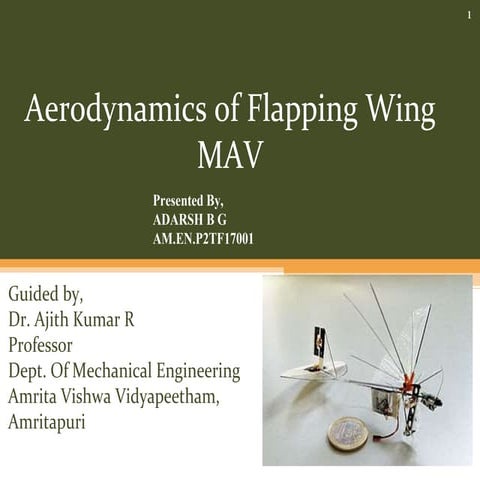 Adarsh tf17001.flapping wing mav