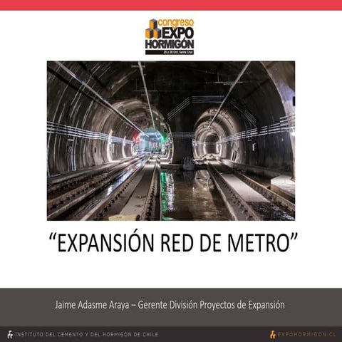 Nuevas líneas de Metro de Santiago 