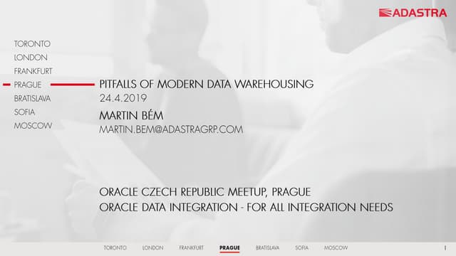 Pitfalls of Data Warehousing_2019-04-24