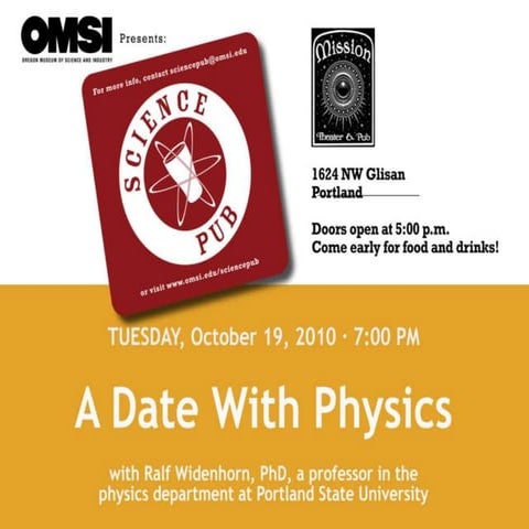 A Date With Physics