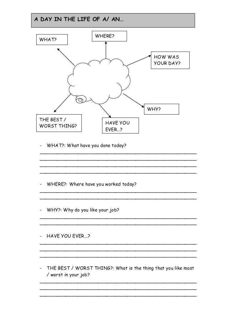 A day in the life of...