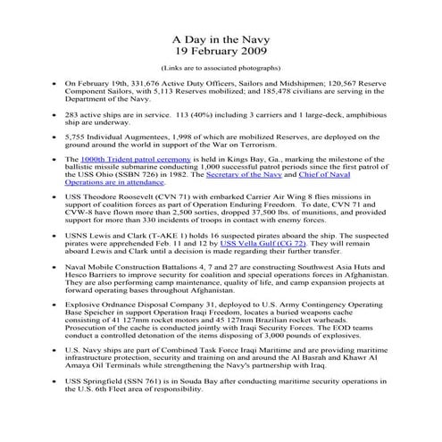 A Day In The Navy    19feb09