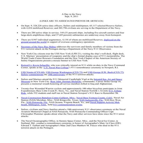 A day in the navy sept 9 2011