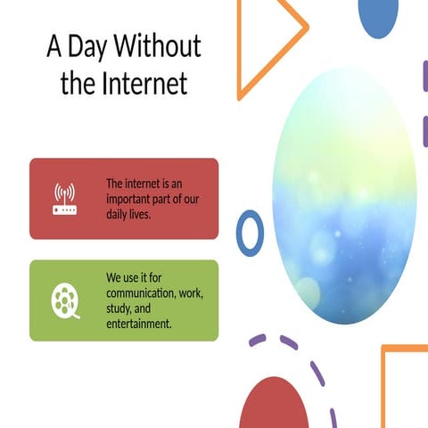Life without Internet ! -USAMV | PPTX
