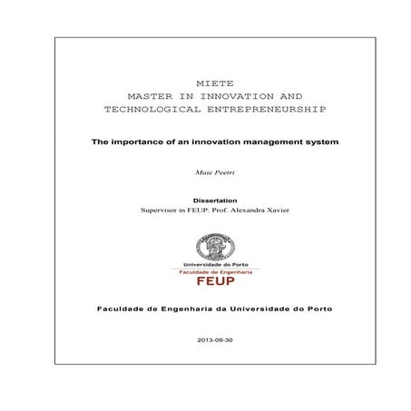 The importance of an innovation management system_Maie Peetri