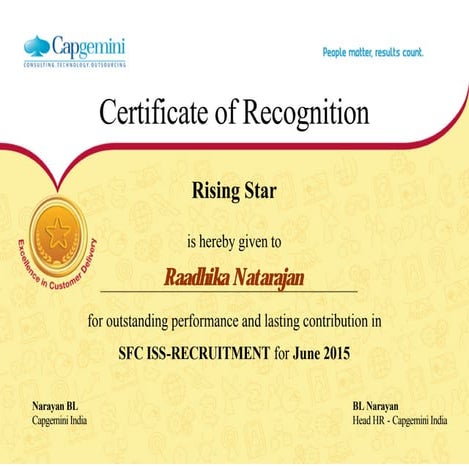 Award - Rising Star | PDF