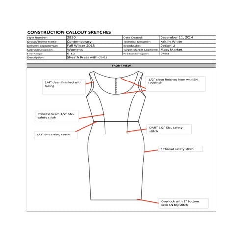 Excel Tech Pack FINAL Construction