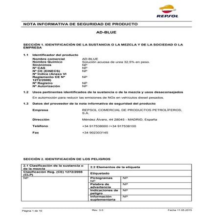 Adblue | PDF