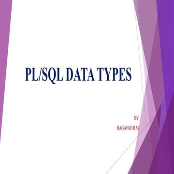 Adbms datatypes | PPT