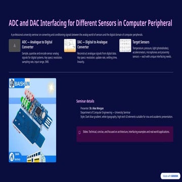 ADC & DAC | PPTX