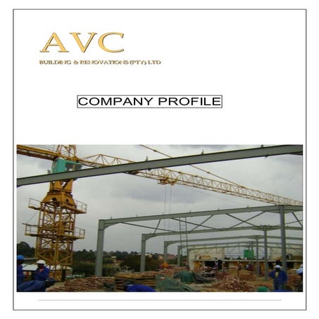01-AVC Building & Renovations Company profile