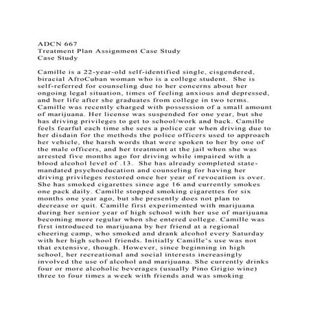 Example SA Assessment Diagnosis | PDF