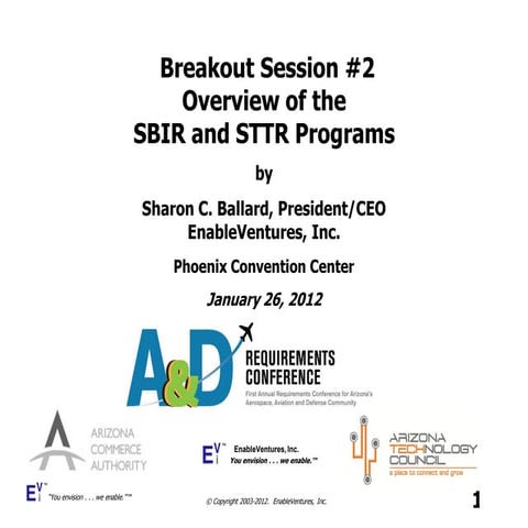 A&D Conf Breakout Session #2