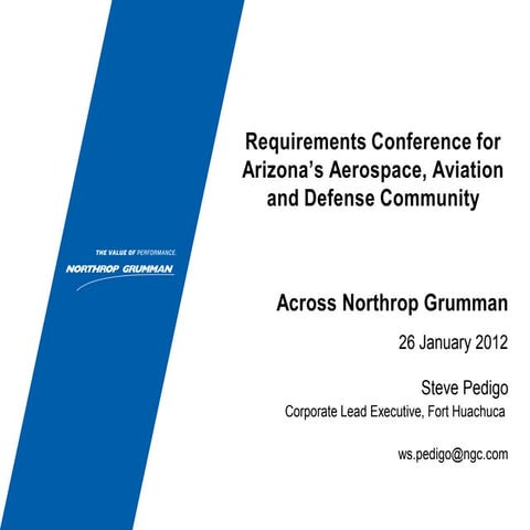 A&D Conf Northrop Grumman