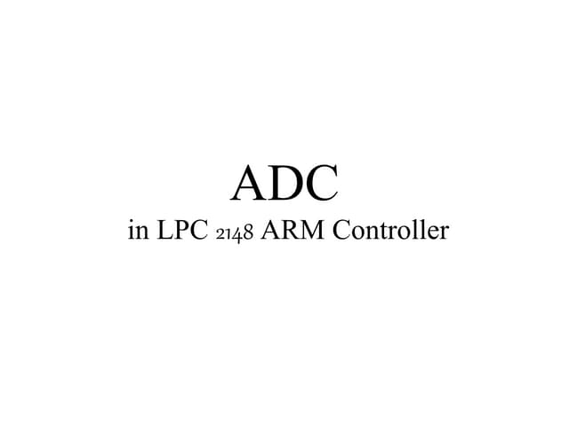 analog to digital converter seminar