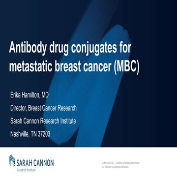 ADC’s - What Everyone with MBC Should Know about Antibody Drug Conjugates