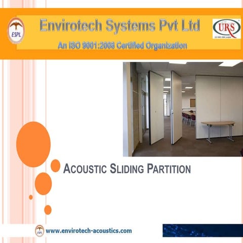Sliding Folding Partitionppt