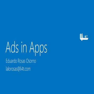 Add Ads to Apps