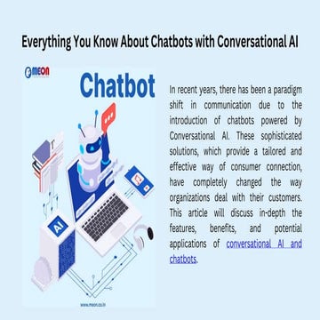 Everything You Know About Chatbots with Conversational AI.pptx
