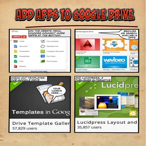 Add apps to google drive