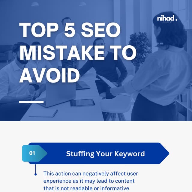 TOP SEO MISTAKES TO AVOID