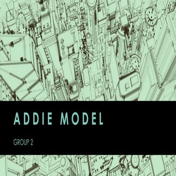 Addie Model