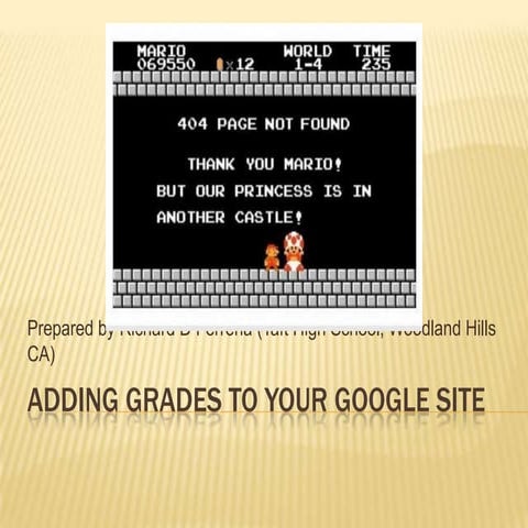 Adding grades to your google site v2 (dropbox)