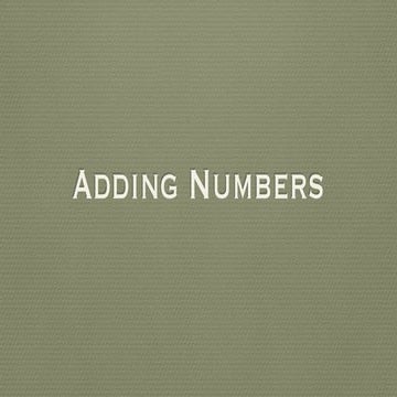 Adding numbers without using the + operator