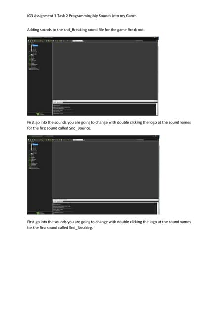 Programming My Sounds Into my Game.
