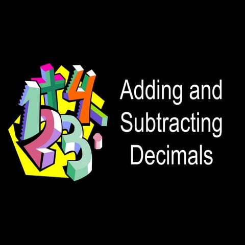 Adding subtractingdecimals