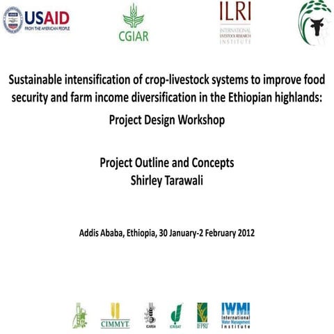 Sustainable intensification of crop-livestock systems to improve food securit...