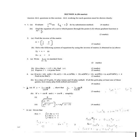 Additional math   1999