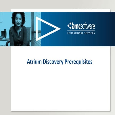 Addmi 03-addm prerequisites