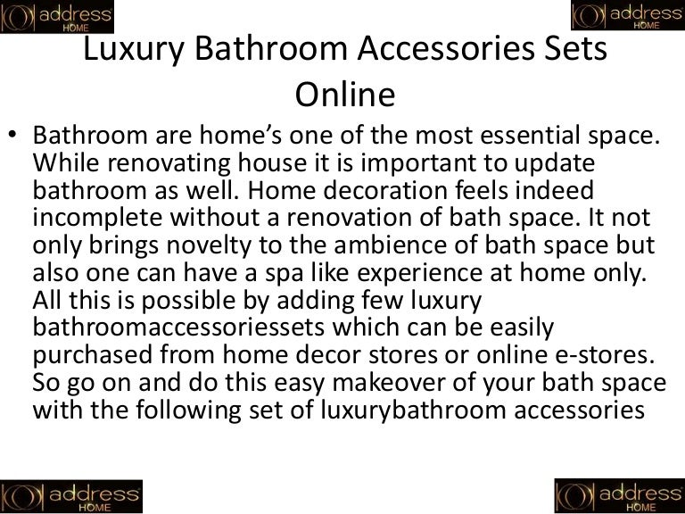 Bathroom Accessories Online Shopping