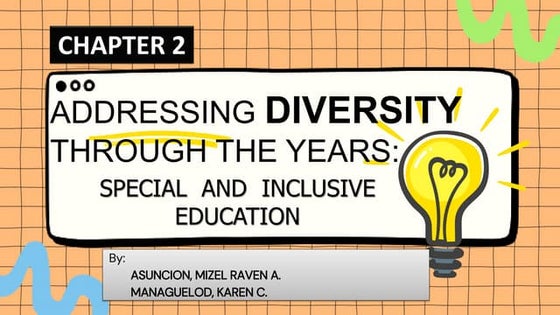 Foundation of Special and Inclusive Education | PDF