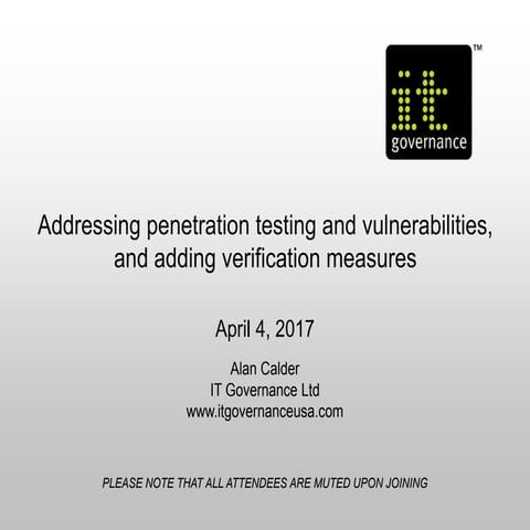 Addressing penetration testing and vulnerabilities, and adding verification m...