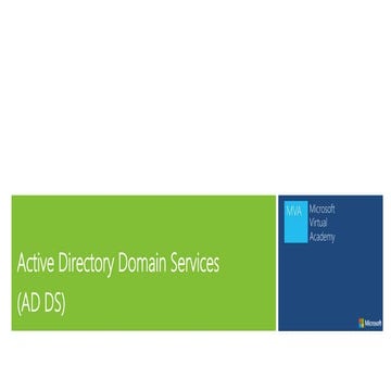 ADDS (Active directory Domain Service) in side server