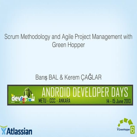Scrum Methodology and Agile Project Management with Green Hopper
