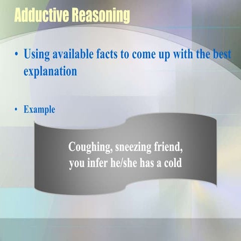 Adductive reasoning