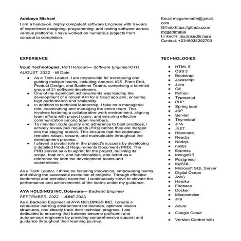 Senior Backend & Cloud Engineer | Node.js | TypeScript | Java | Spring Boot |...