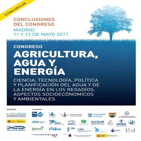 Conclusiones Congreso Agua y Energía