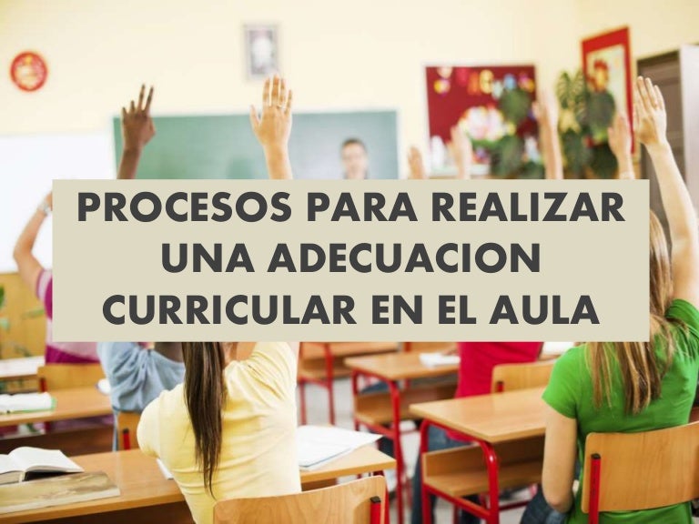 Adecuacion curricular 2
