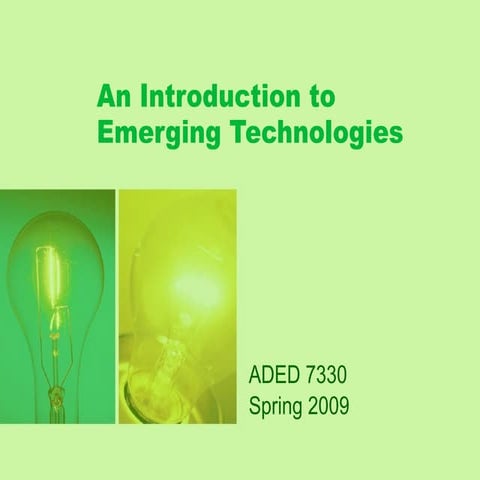 ADED 7330 Introduction