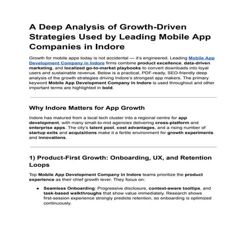 A Deep Analysis of Growth-Driven Strategies Used by Leading Mobile App ...